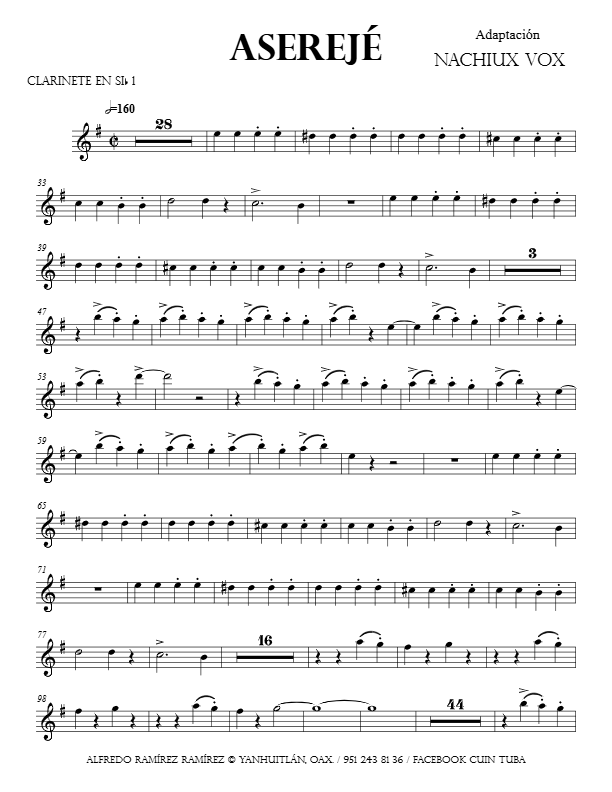 La imagen puede contener una previsualizacion de una partitura